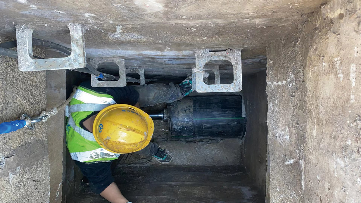 通道HDPE短管内衬法